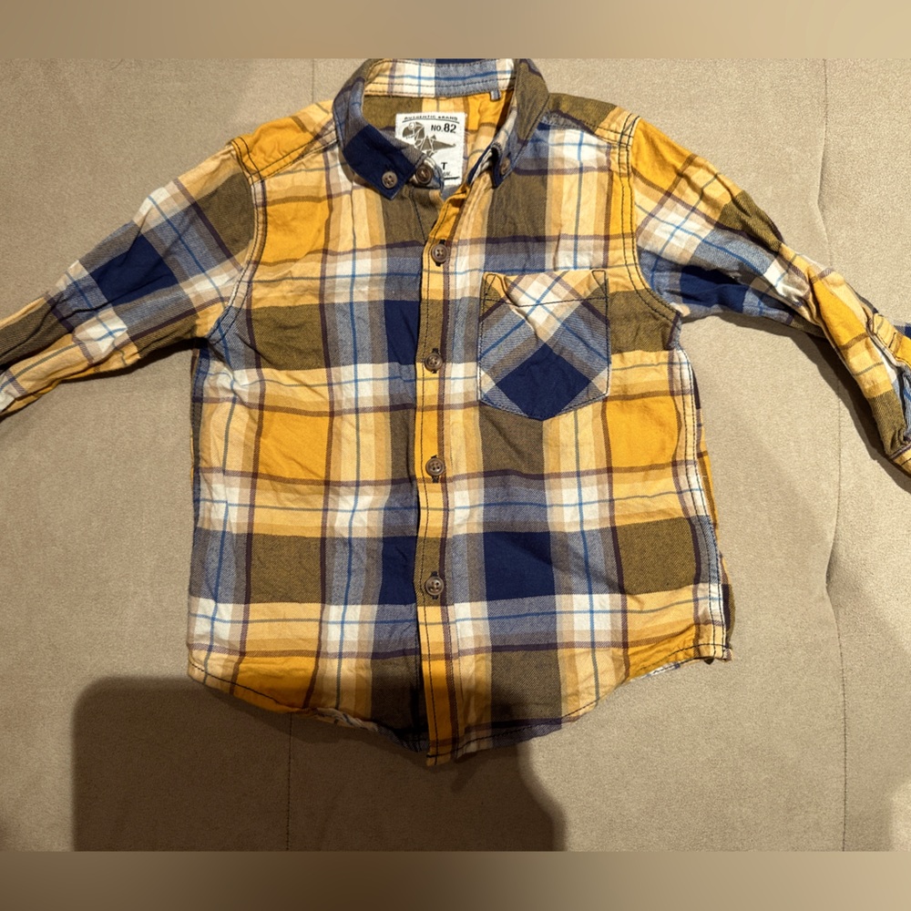 🎉BUNDLE 10 for $30🎉 NEXT DIRECT • boys’ plaid shirt